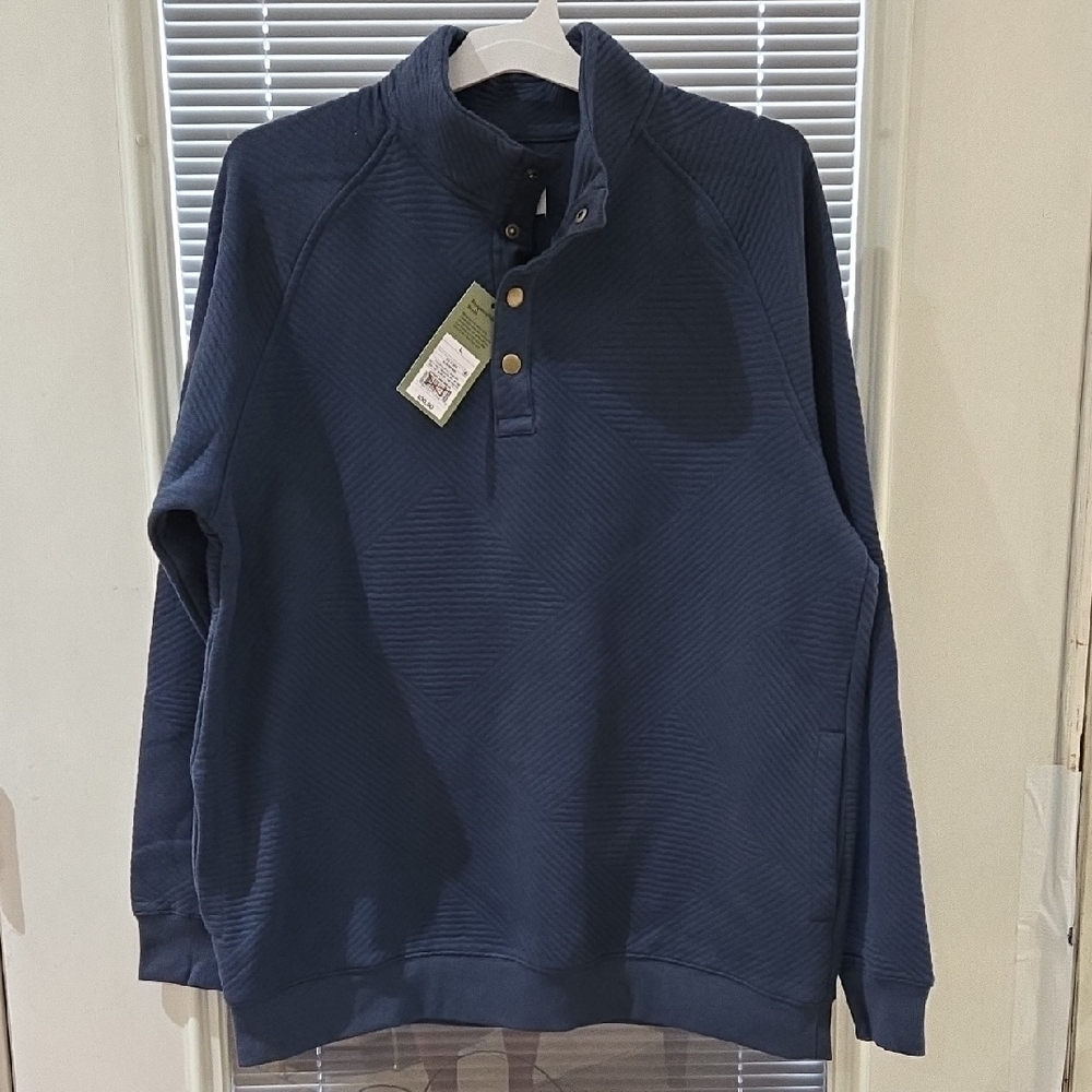 Goodfellow & Co Dark Blue Textured Pullover